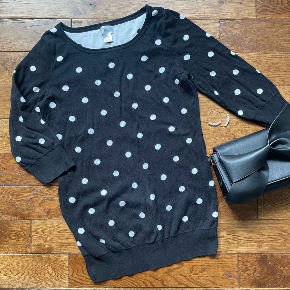 💥 Motherhood Maternity polka dot sweater